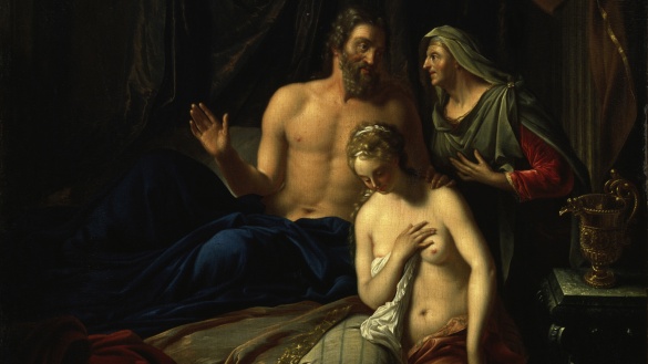 Gemälde von Adriaen van der Werff (1659–1722), "Sara führt Hagar zu Abraham"