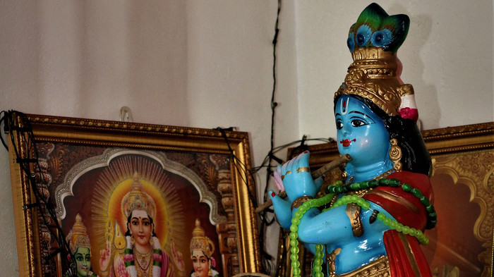 Hinduistische Gottheit Vishnu