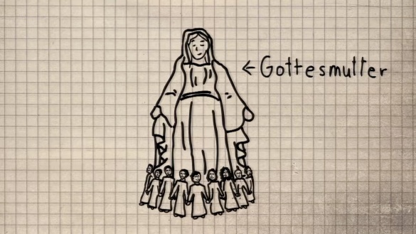 Animationsfilm zum Thema “Wer war Maria?” von katholisch.de