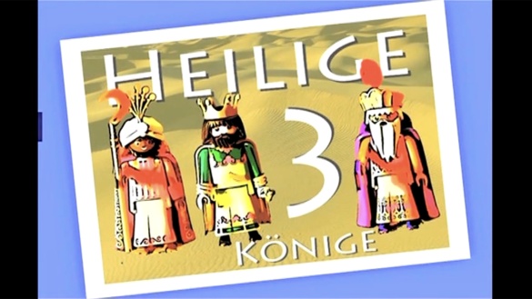 Animationsfilm zum Thema "Heilige Drei Könige" vom Evangelischen Kirchenfunk Niedersachsen