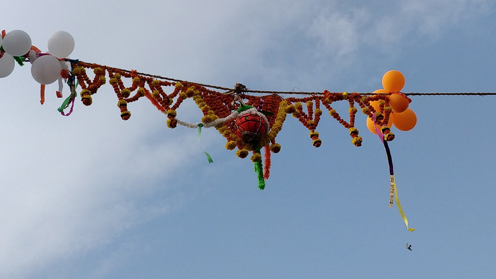 Dahi-Handi-Zeremonie – das Zerbrechen eines Milchtopfes