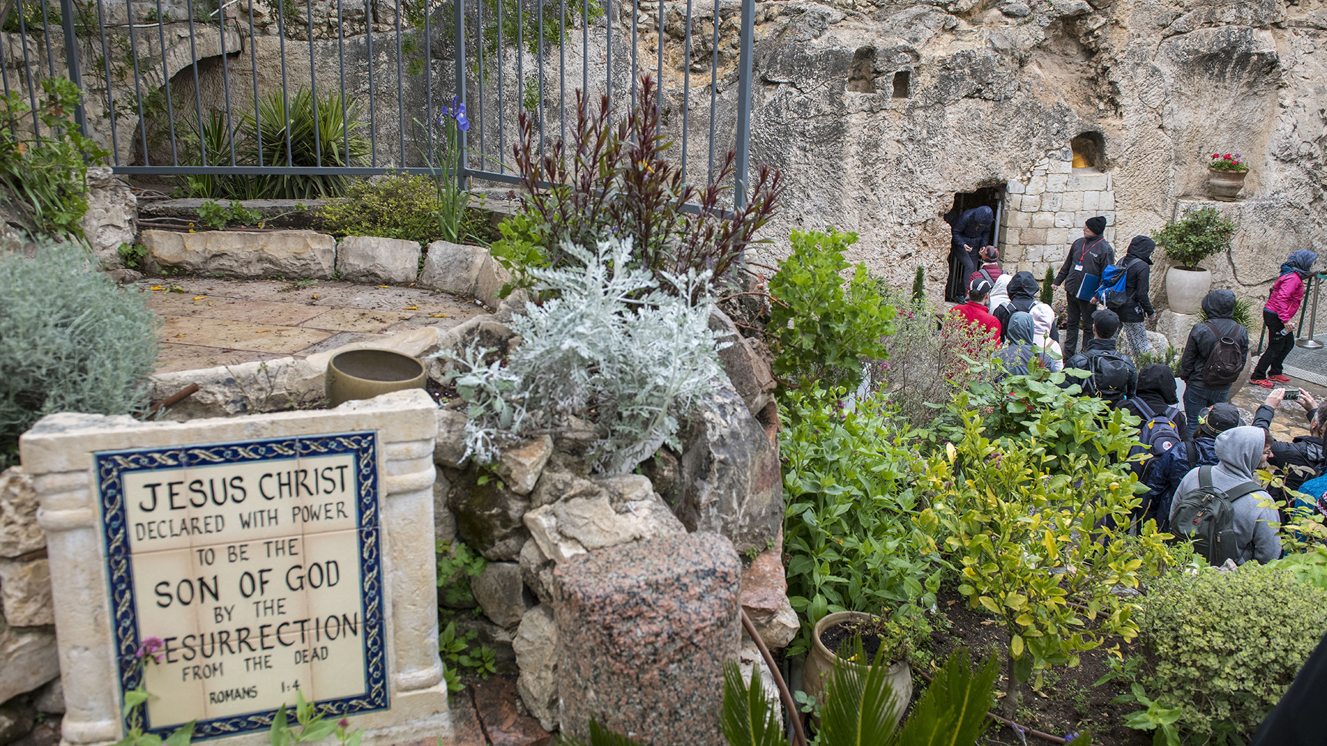 Gartengrab in Jerusalem in Israel