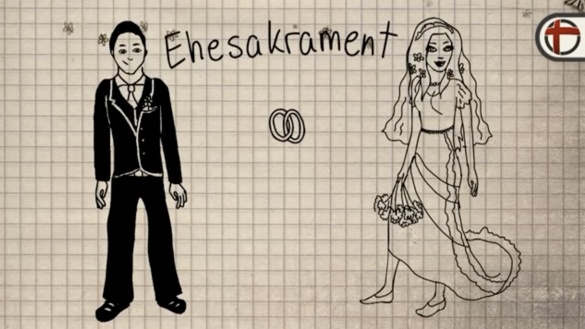 Animationsfilm zum Thema "Was bedeutet die Ehe?" von katholisch.de
