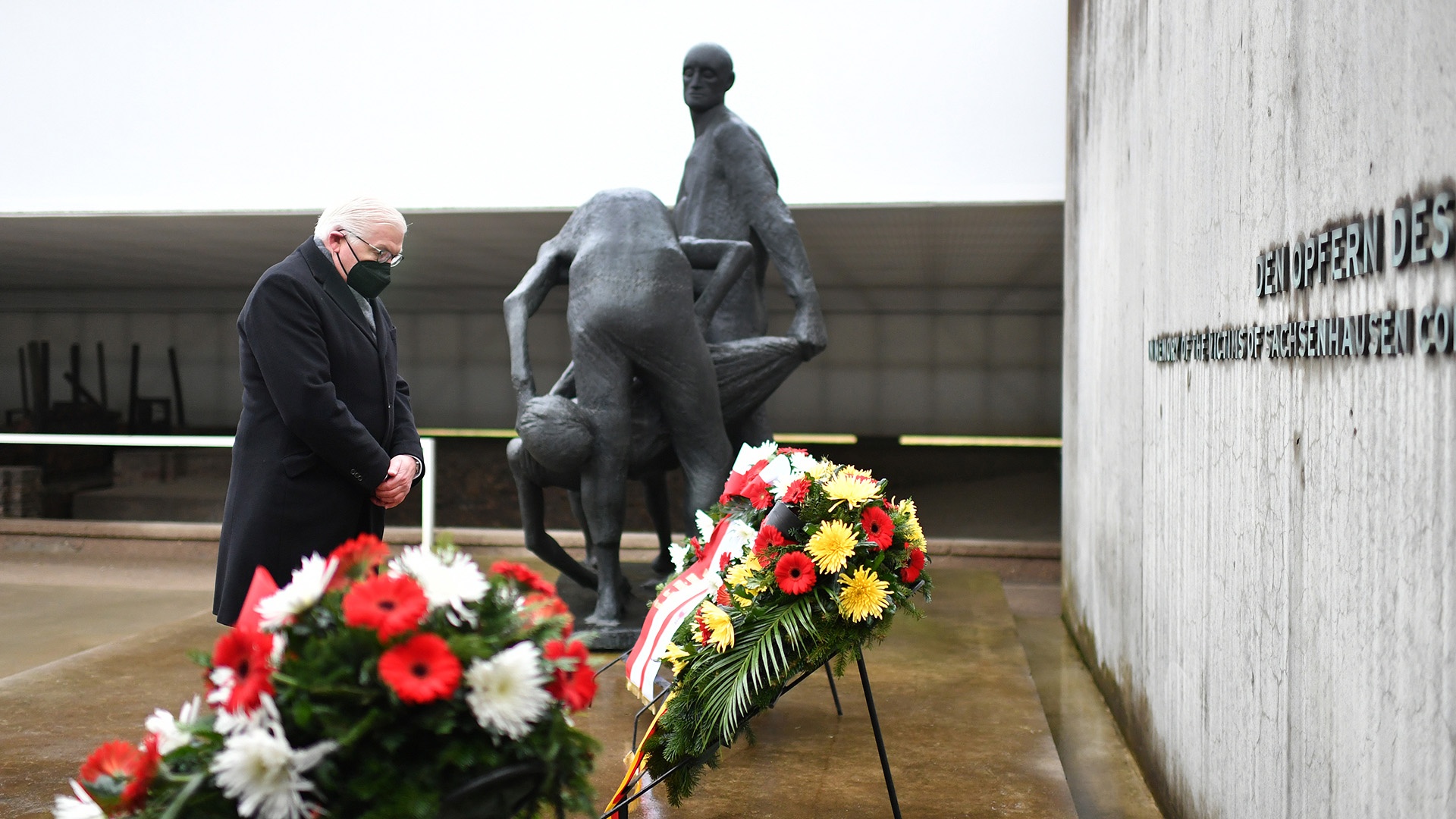 Frank-Walter Steinmeier besucht KZ-Gedenkstätte Sachsenhausen