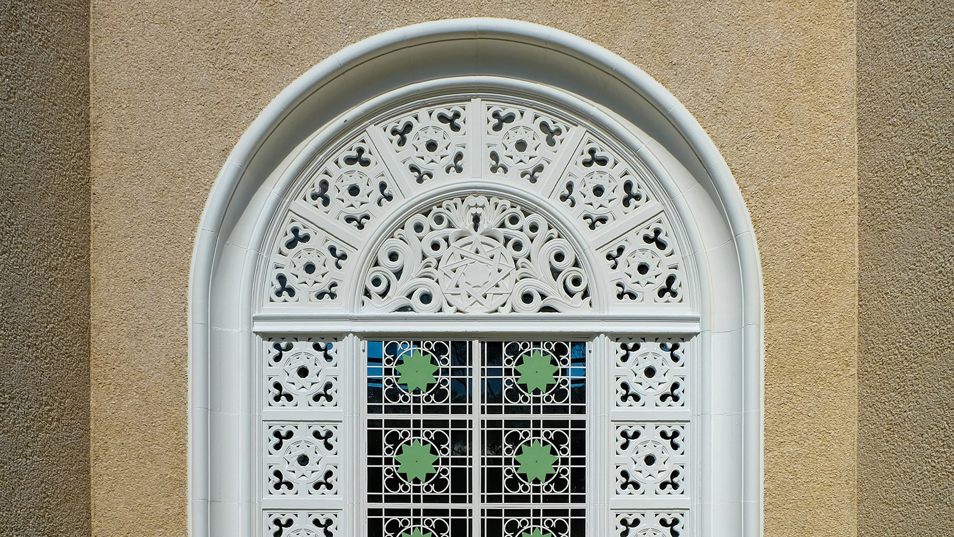 Detail der Fenster