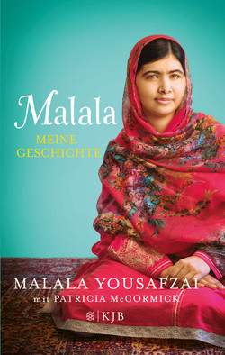 Buchcover “Malala. Meine Geschichte” von Malala Yousafzai zu sehen ist ein Foto einer Dame in buntem Gewand