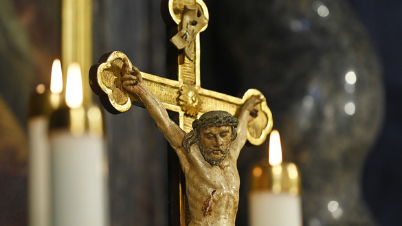 Jesus am Kreuz