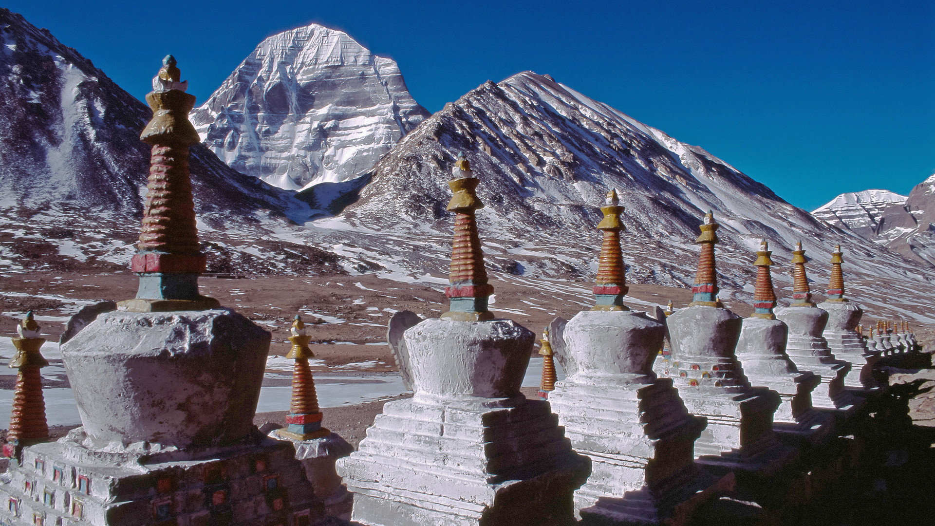 Chörten unterhalb des Kailash