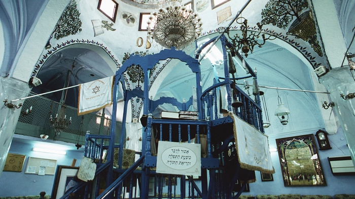 Abuhav-Synagoge in Safed, nordwestlich vom See Genezareth