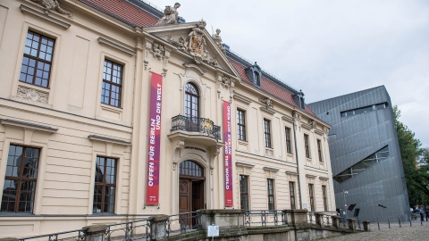 Außenfassade des Jüdischen Museums Berlin