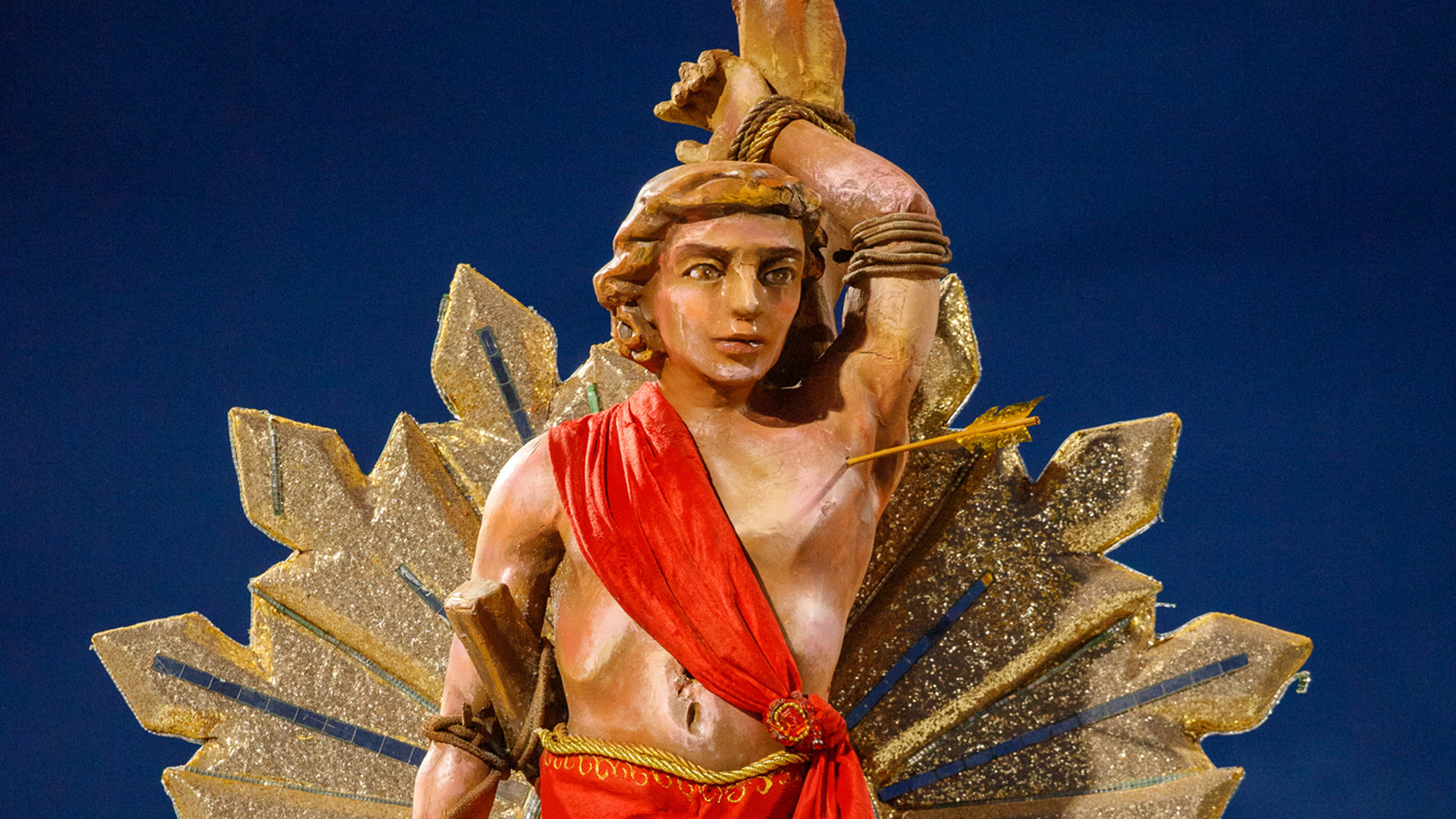 Statue des Heiligen Sebastians in Rio de Janeiro, Brasilien 