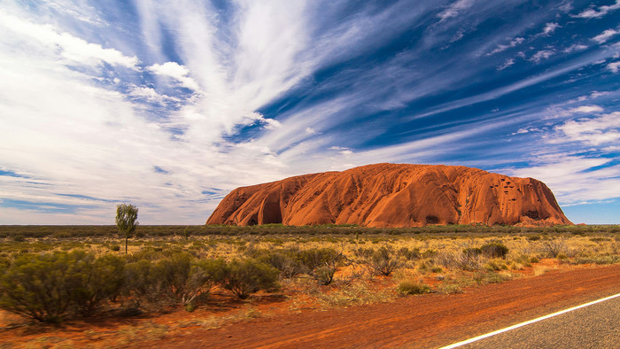 heiliger Felsen Uluru