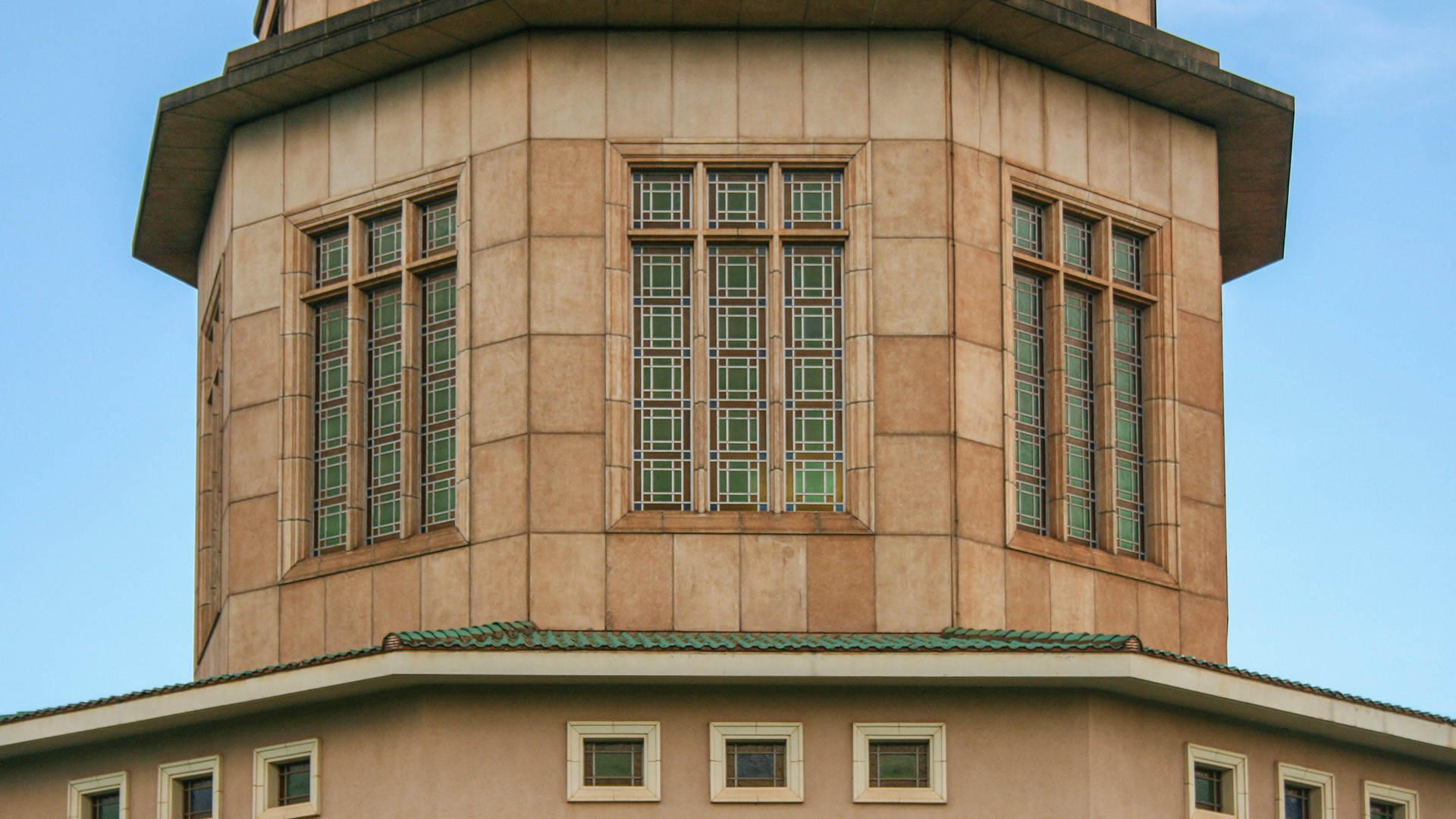 Detail der Fenster