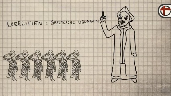 Animationsfilm zum Thema “Was sind Exerzitien?” von katholisch.de