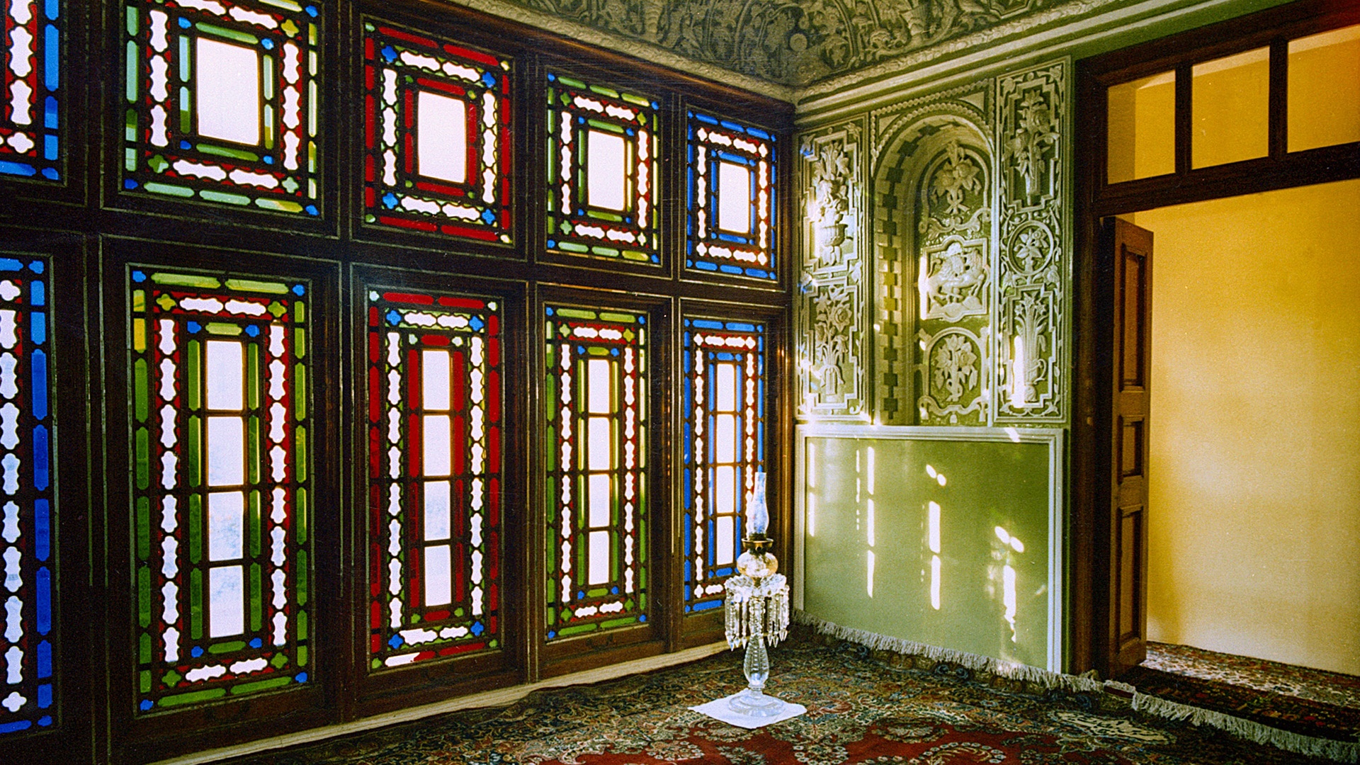 Raum im Haus des Bab in Shíráz, Iran