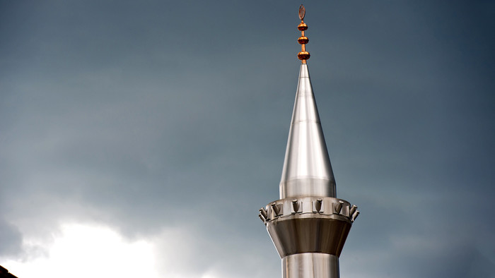 Minarettspitze der Mehmet Akif Ersoy-Moschee in Murrhardt
