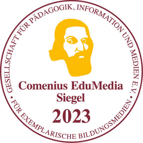 Comenius EduMedia Award Siegel 2023