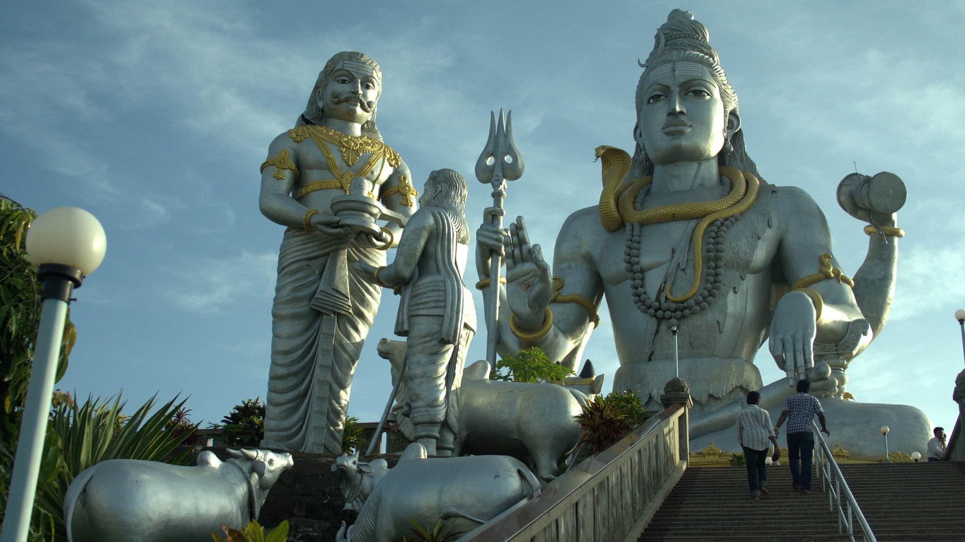 Statue des Gottes Shiva 