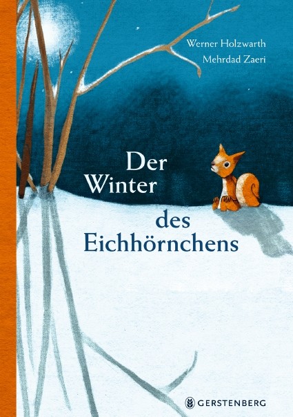 Buchcover Der Winter des Eichhörnchens zeigt ein Eichhörnchen im Winter